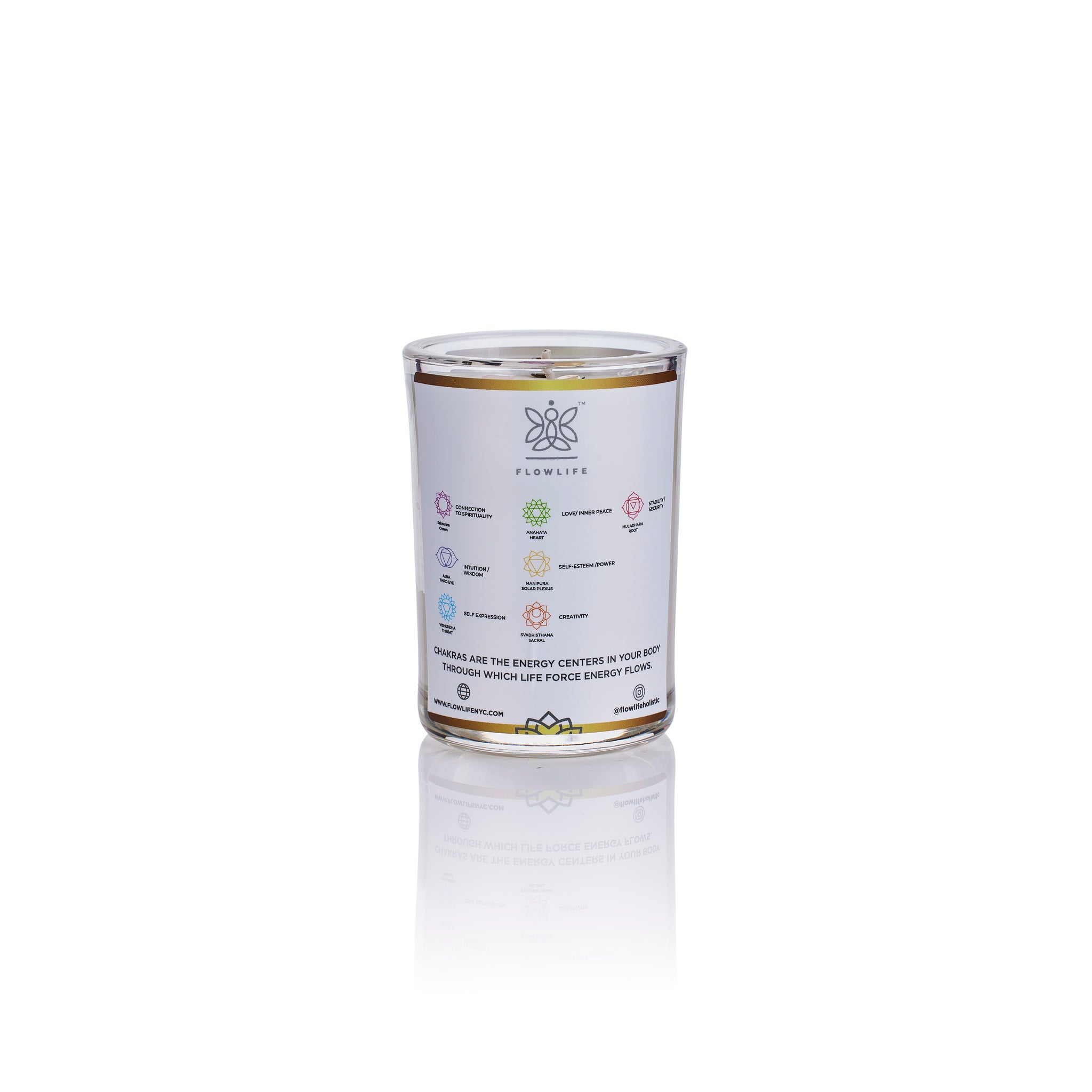 7 Chakra Energy Candle