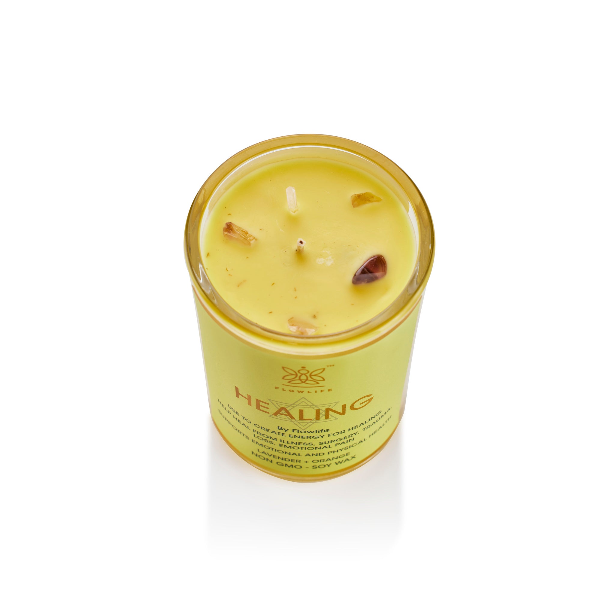 reiki charged healing candle