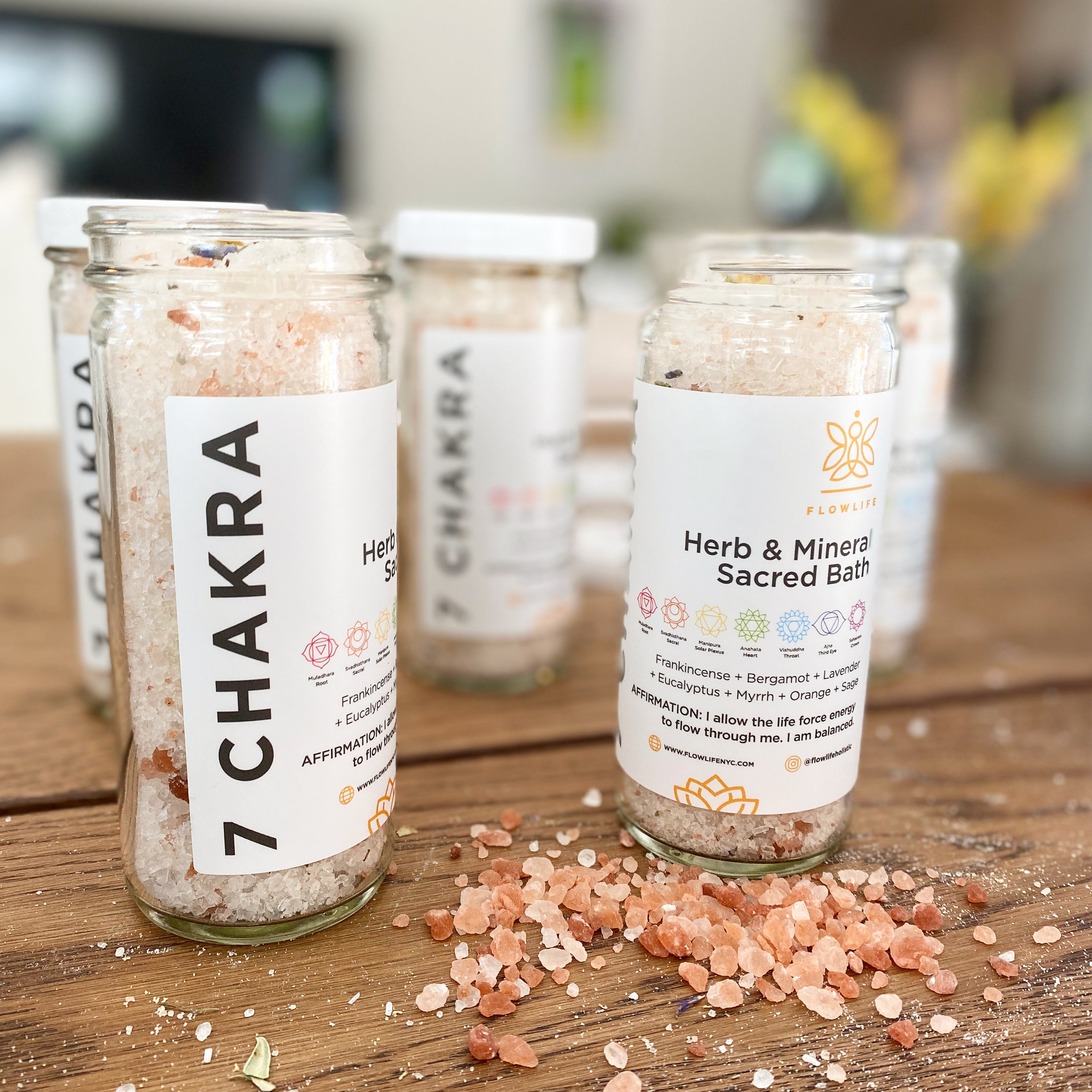 Chakra Energy Bath Salts