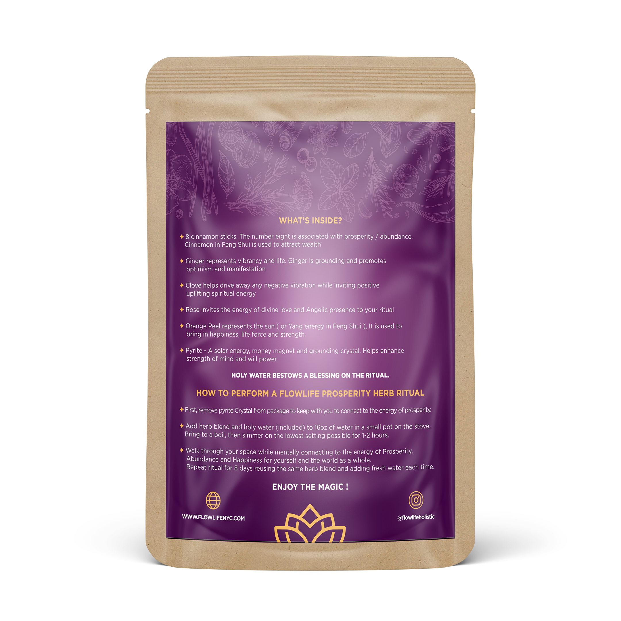 Herb Blend Ritual for Prosperity