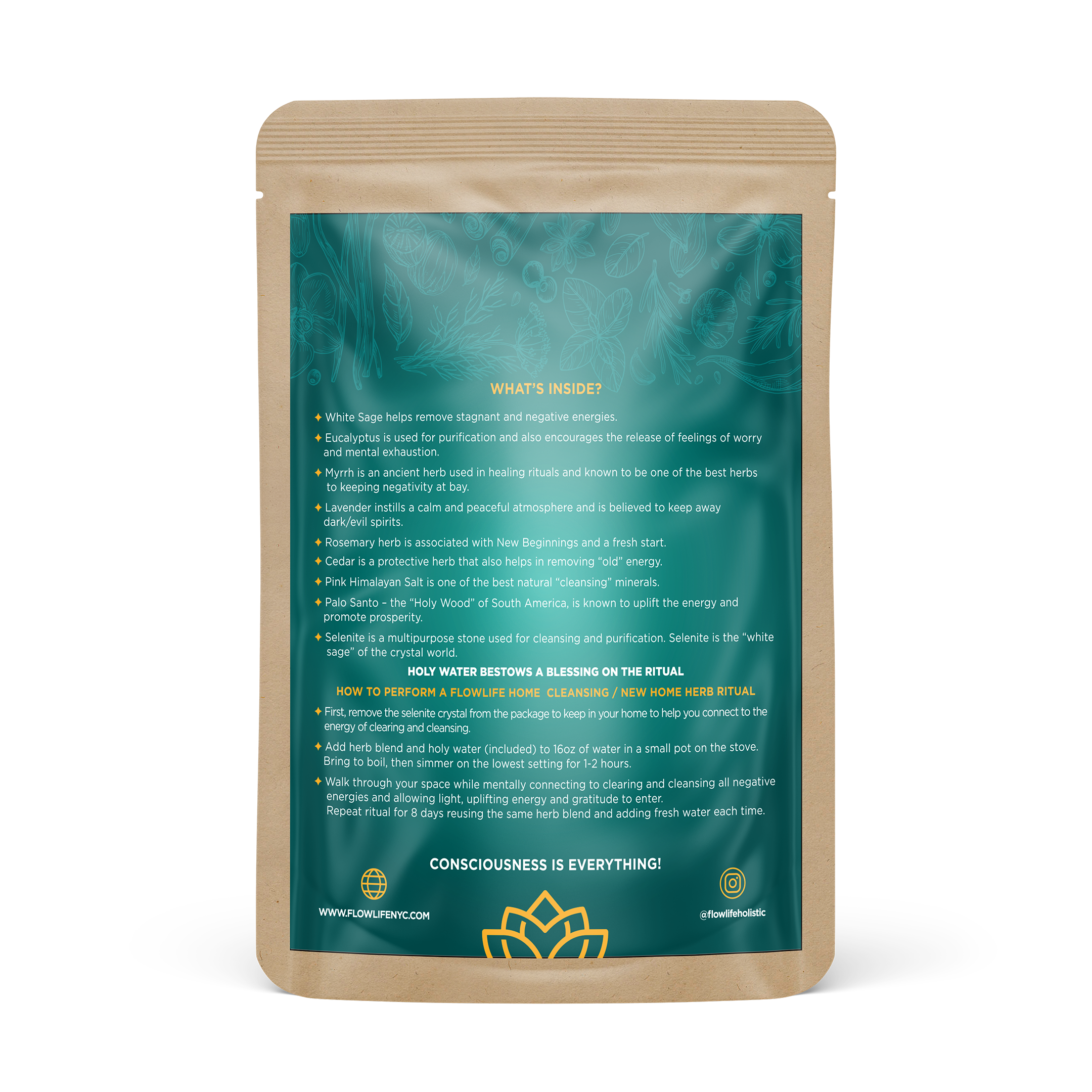 Home Cleansing / New Home Herb Ritual